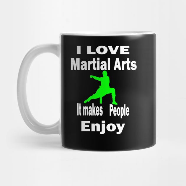 I love Martial arts, It makes people enjoy by Emma-shopping